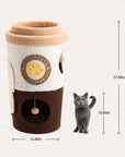 Coffee Cup Cat Tree
