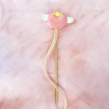 Angel Wings Cat Toy Wand