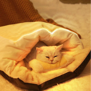 Quilt Shape Cat Bed