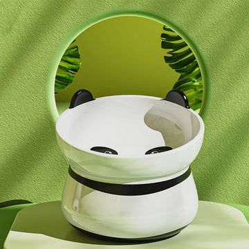 Panda Face Cat Bowl