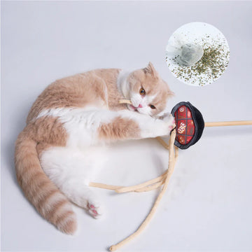 Delicious Food Catnip Cat Toy Wand