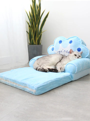 Crown Foldable Cat Sofa