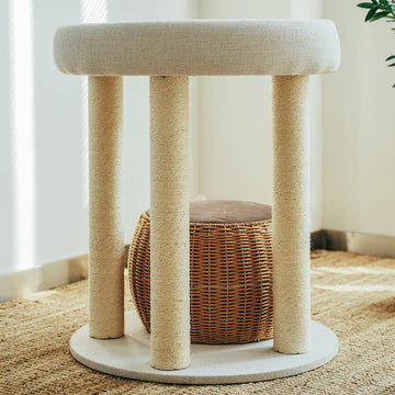 Zen Style Rattan Cat Tree