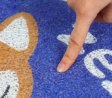 Spaceship Cat Litter Mat