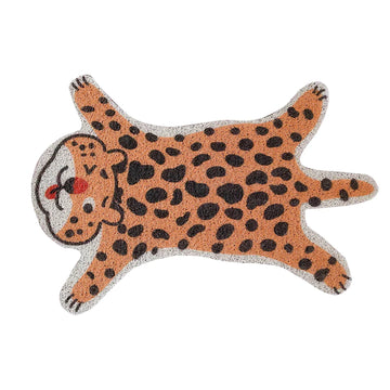 Leopard Cat Litter Mat