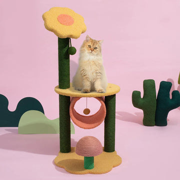 Sunflower Cat Tree