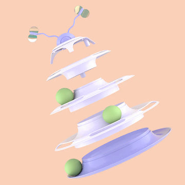 Cat Insect Tower Toy