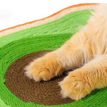 Avocado Cat Scratching Square Pad