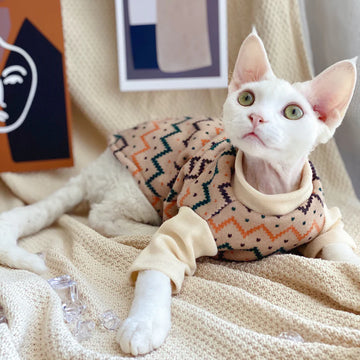 Vintage Winter Cat Clothes