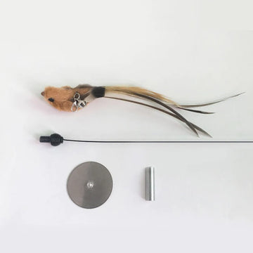 Adorable Bird Shaped Cat Toy Wand
