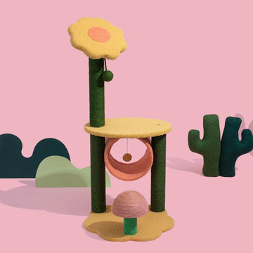 Sunflower Cat Tree