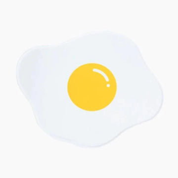 Egg Shaped Food Mat