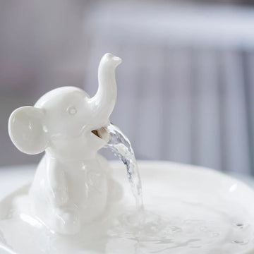 Elephant Cat Water Fountain