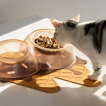 Ice Cream Cat Food Mat