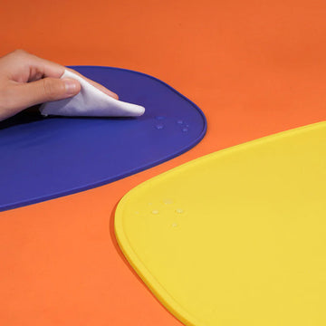 Contrast Color Dog Cat Food Mat