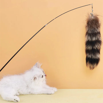 Tail Shaped Funny Cat Stick