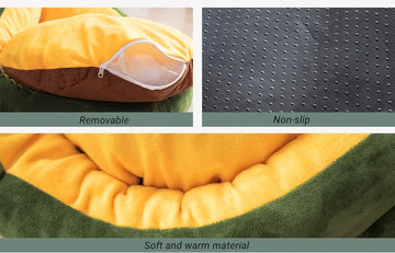 Frog Shaped Cat Bed