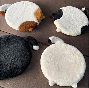 Cat Shaped Soft Cat Mat