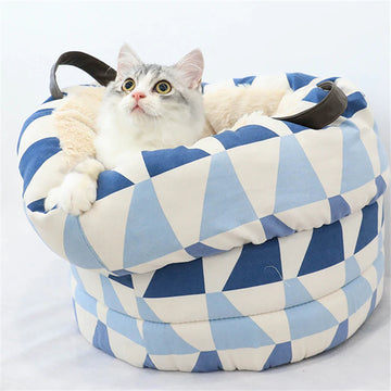 Detachable Closed Pet Bed