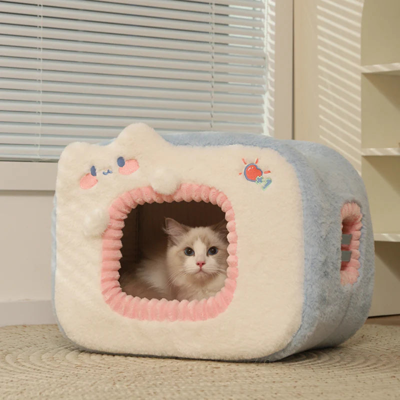 Cat TV Adorable Cat Bed