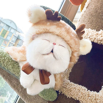 Christmas Elk Cat Cloak